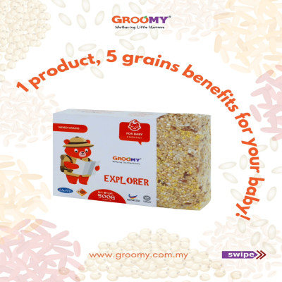 Groomy Mixed Grains Explorer 8m+