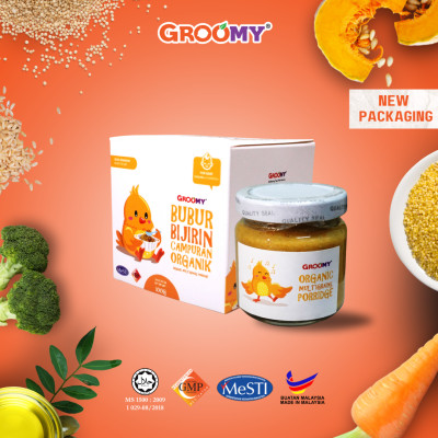 Groomy Organic Multigrain Porridge 6m+