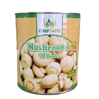 Cheftaste Mushrooms Whole -2840gm