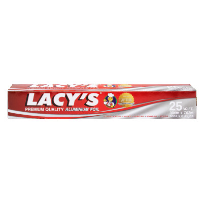 Lacy's Aluminium Foil Paper 25 Sq. Ft.
