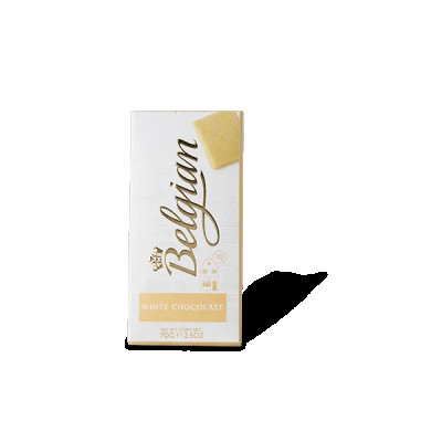 The Belgian Chocolate Bar White- 70g