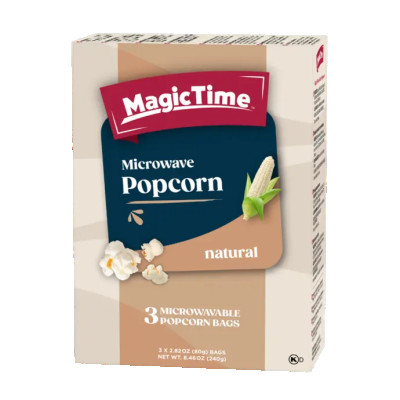 Magic Time Natural Popcorn (240 g)