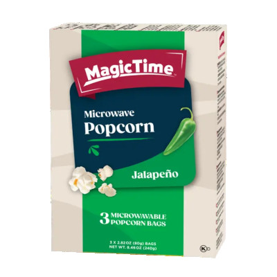Magic Time Jalapeno Popcorn 240g