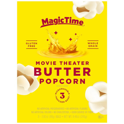 Magic Time Movie Theater Butter Popcorn- 240g (8.46 OZ)