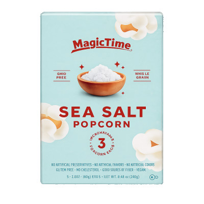Magic Time Sea Salt Popcorn 240g