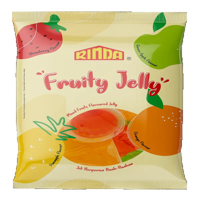 Rinda Mixed Fruits Flavoured Jelly 225gm