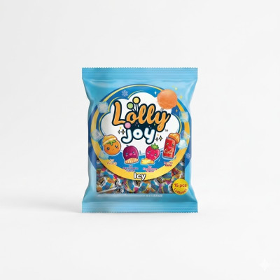 Lolly Joy Icy Lollipops 15pcs 120gm