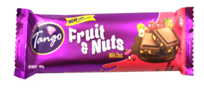 Tango Fruit & Nuts Chocolate 40gm