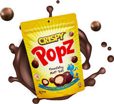 CRISPY CHOCOLATE POPZ ORIGINAL 100GM