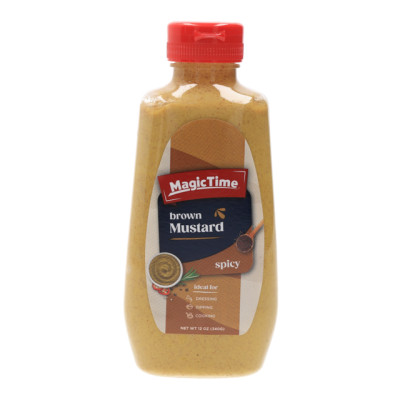 MagicTime Spicy Brown Mustard Sauce 340g