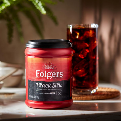 Folgers  Black Silk Ground Coffee 272gm
