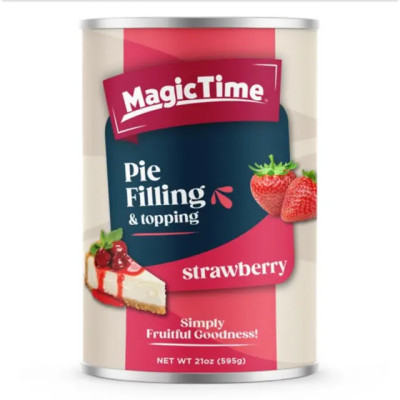 MagicTime Pie Filling & Topping Strawberry 595g