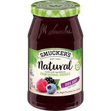 Smucker's Natural Blueberry Fruit spread 489gm