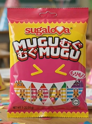 SUGALOVA MUGU MUGU  4 PCS 32GM