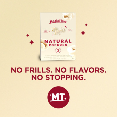 Magic Time Natural Popcorn (240 g)