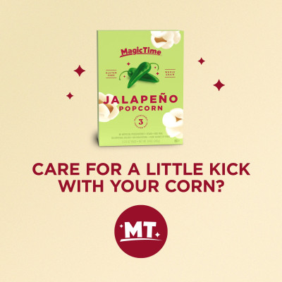Magic Time Jalapeno Popcorn 240g